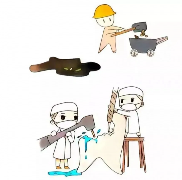 想要補個牙,反而被磨了個大洞? 想要補個牙,反而被磨了個大洞?