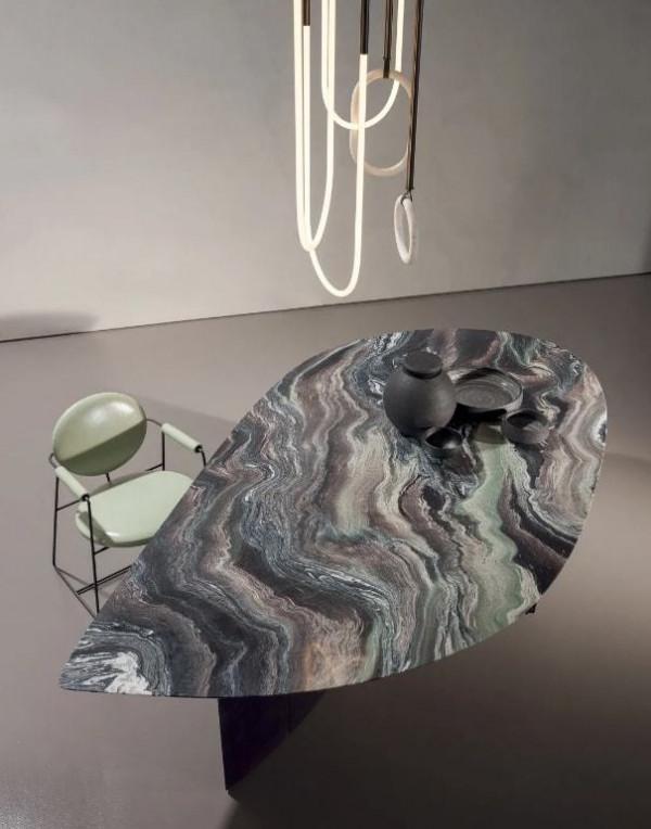 藝術感超強的BAXTER大理石餐桌,詮釋餐廳美學空間 藝術感超強的BAXTER大理石餐桌,詮釋餐廳美學空間