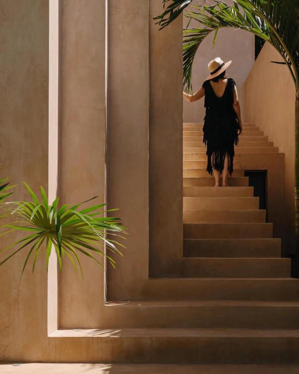 墨西哥殖民地式的老房子