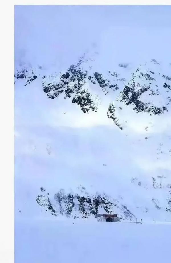 雪後的西藏是天堂