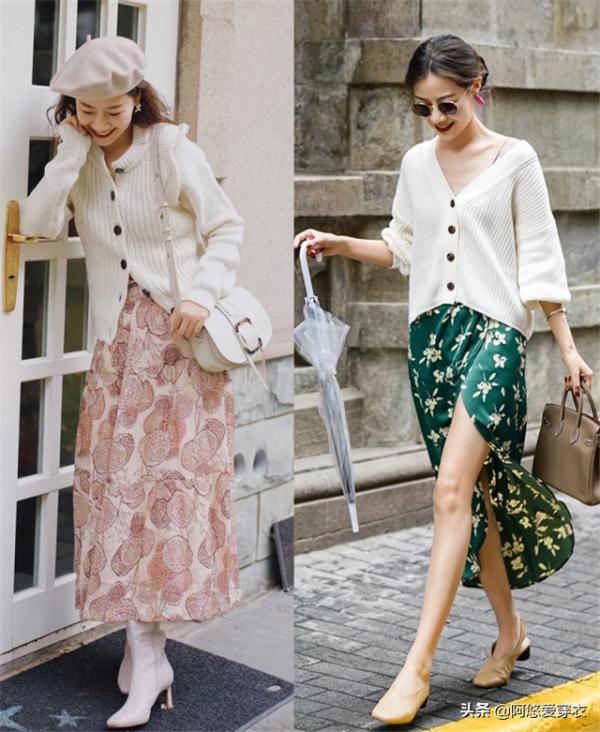 秋天別隻會穿衛衣了，今年流行這種“奶奶衫”，時髦百搭又顯氣質