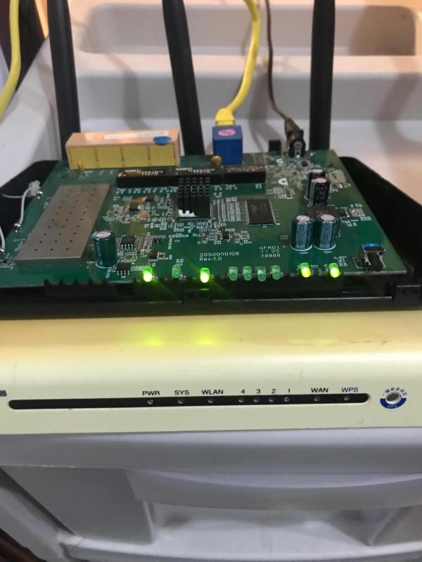 路由器SYS燈為啥不亮