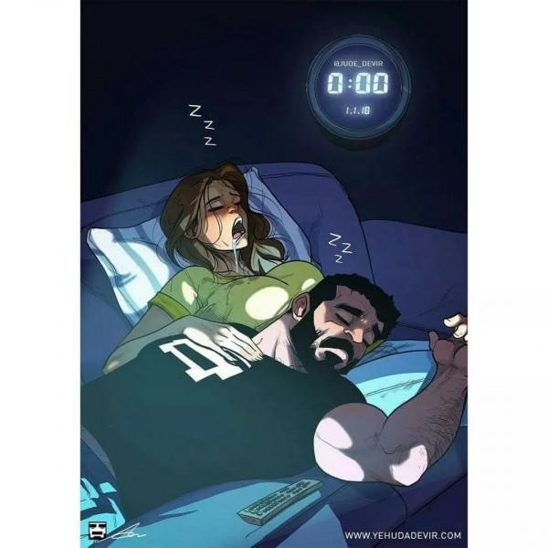 硬漢畫與嬌妻婚後“鬼畜”日常,562萬網友點贊:這愛情我也想要 硬漢畫與嬌妻婚後“鬼畜”日常,562萬網友點贊:這愛情我也想要