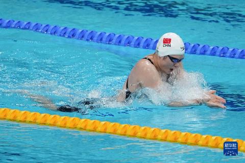 全運會-游泳女子4X200米混合泳接力決賽：浙江隊獲得冠軍