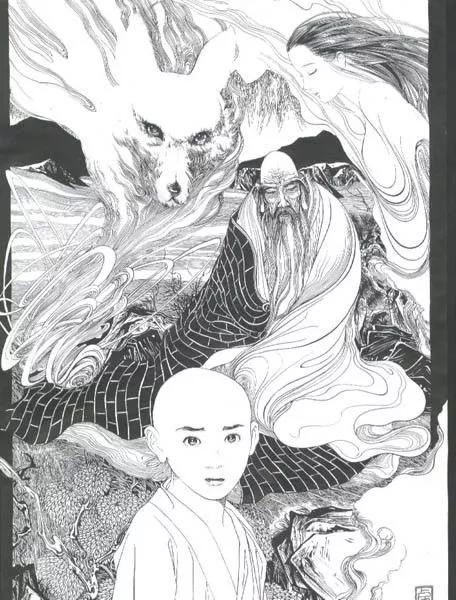 著名插畫師盧波作品欣賞