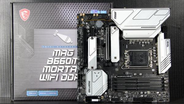 新版主力軍！B660M MORTAR WIFI DDR4主機板實測