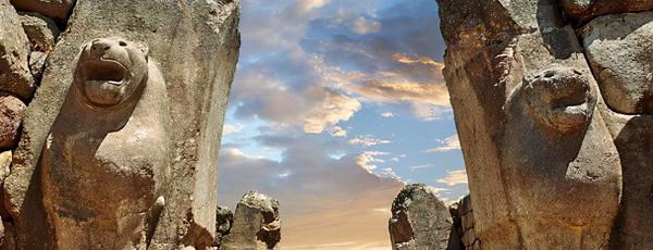 世界風光欣賞——土耳其哈圖沙遺址中的獅子門 世界風光欣賞——土耳其哈圖沙遺址中的獅子門