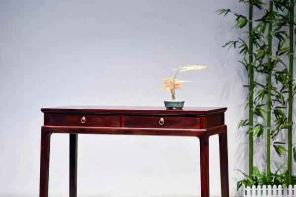 印度小葉紫檀（檀香紫檀）小書桌