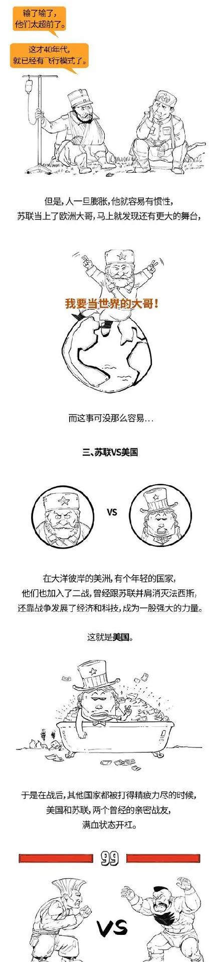 號稱戰鬥民族的俄羅斯，歷史上打仗並不咋樣，看看漫畫怎麼講