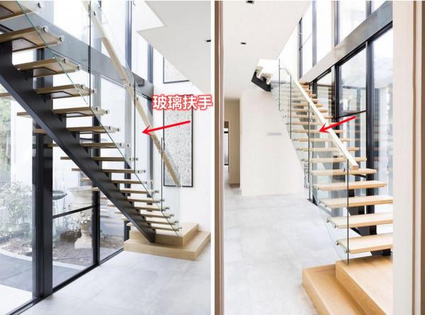 懸空樓梯，精挑細選5種材質當扶手用，比傳統的扶手更出彩又安全