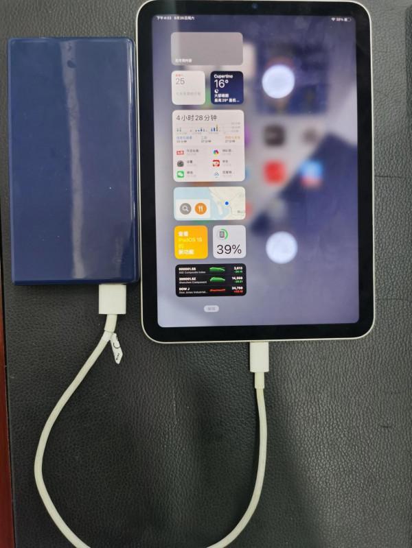 安卓的type-C資料線不能給蘋果iPad mini 6充電?不相容? 安卓的type-C資料線不能給蘋果iPad mini 6充電?不相容?