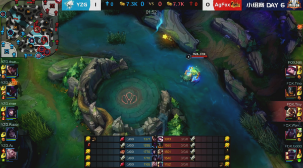 LOL手遊比賽有多奇葩？四人搶線中路還贏了，傳奇盃套路太深了