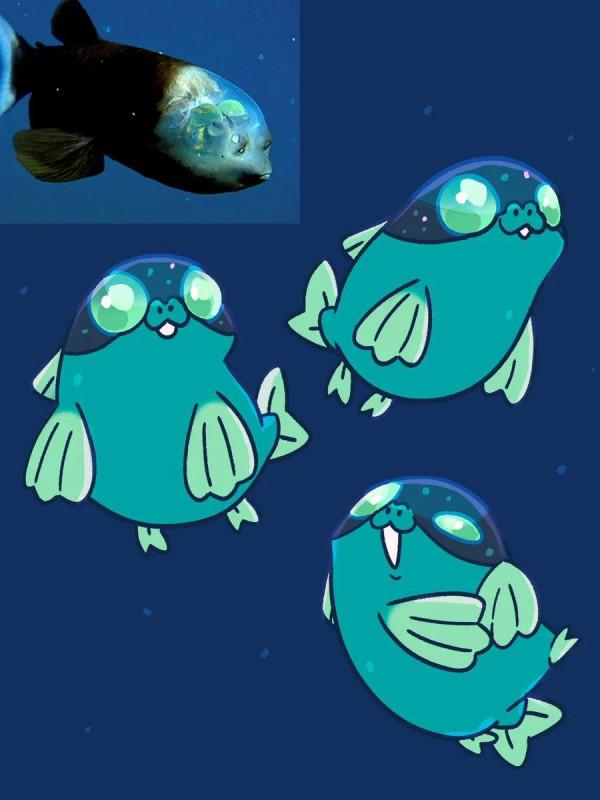 自帶戰鬥機駕駛艙的深海魚