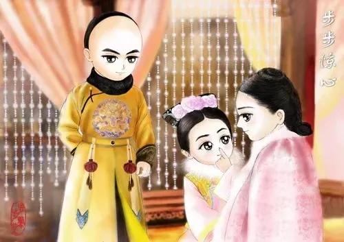 步步驚心Q版漫畫