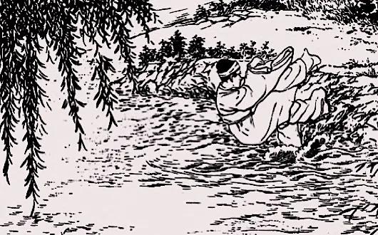 民間故事：車伕路過河邊，被一隻手抓住腳踝，父親：站住，憋住氣