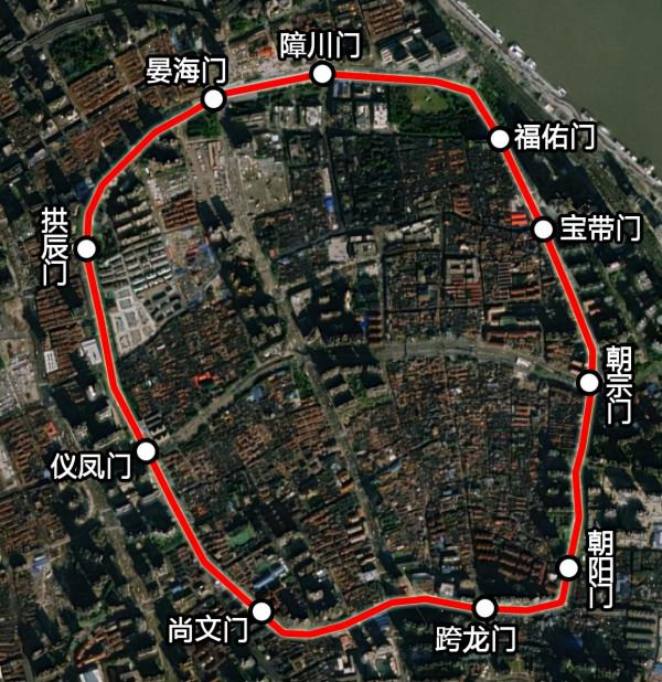 現時與清代省會以上城池圖鑑