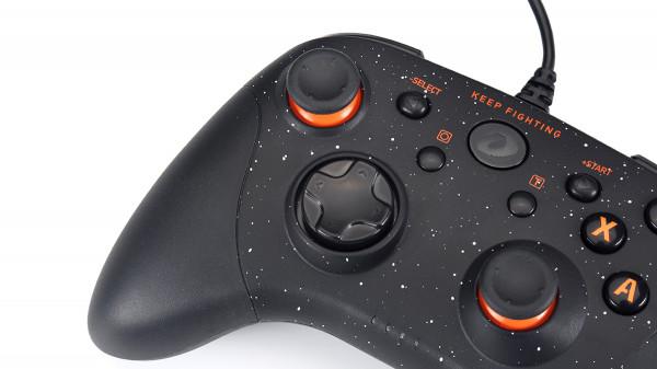 達爾優H101有線遊戲手柄簡評：平價好用顏值高