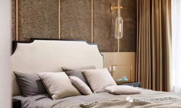 ​綠色家裝飾：132㎡輕奢新中式，優雅精緻，華麗大氣