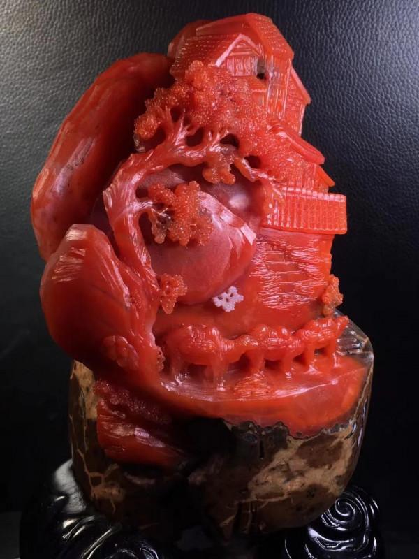 南紅的雕絲綢之路