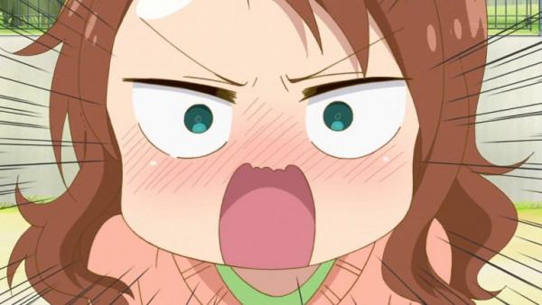 女孩子小小的大額頭，潛藏著無限的可能性