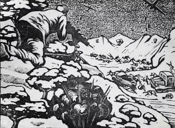 王牌軍裝備1200多挺機槍，圍殲美軍精銳時，發揮了多大作用？