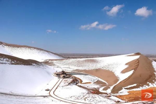 雪後敦煌景如畫