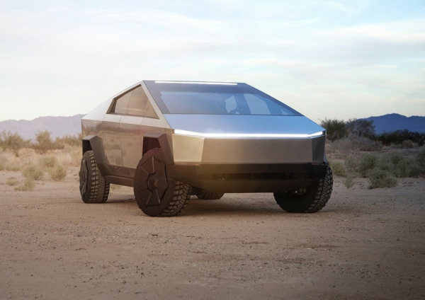 特斯拉不鏽鋼皮卡量產版，超百萬車主排隊等！四不像風格順眼嗎？