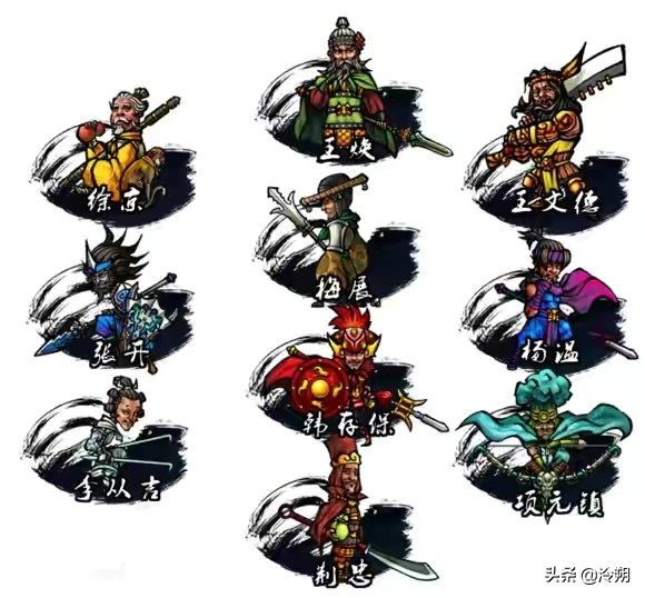 《水滸傳》朝廷十節度使武功排名