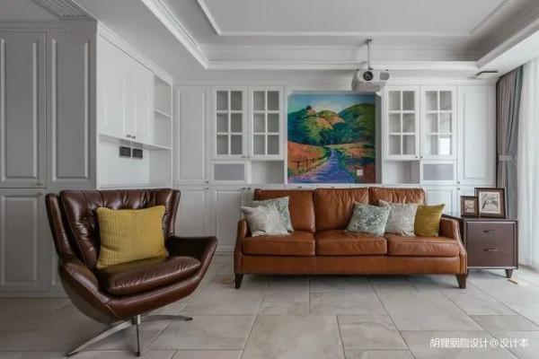 花130裝修148㎡四居室：老房優雅重生，玄關客廳餐廳大融合