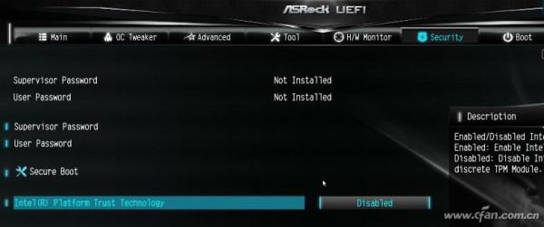 fTPM問題多 學會開關很重要