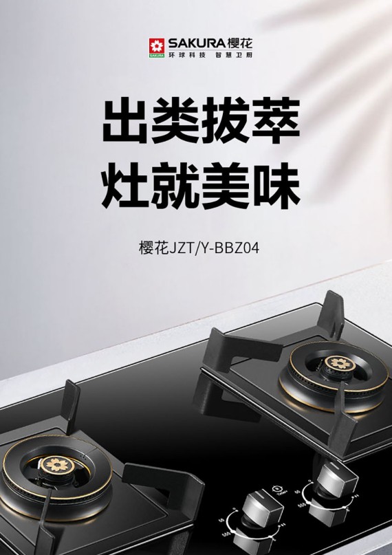 櫻花衛廚好火力“灶”就獨家美味 櫻花衛廚好火力“灶”就獨家美味