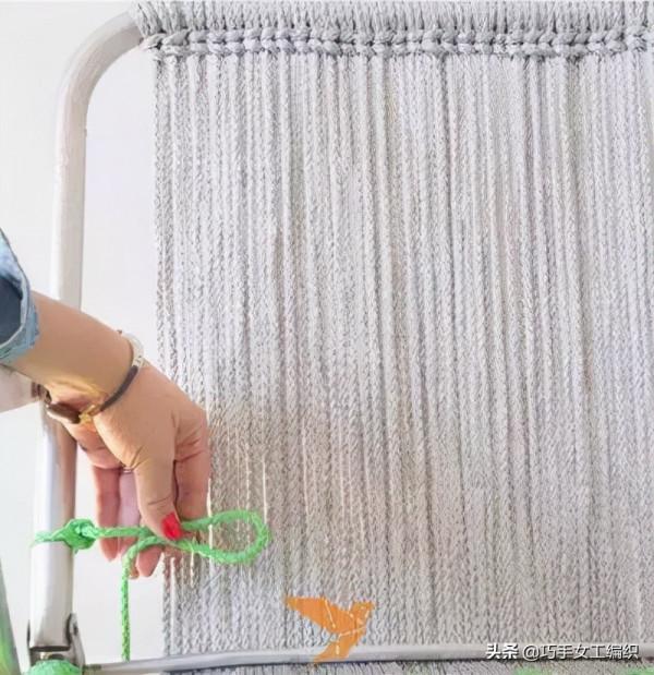 舊摺疊椅改造變身小清新編織摺疊椅製作教程