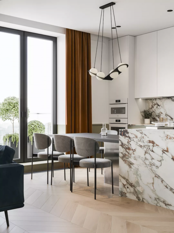 74㎡純正簡約風，全屋不見櫃，簡簡單單的優雅