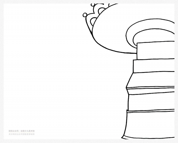 兒童畫教程｜人物神態+色彩裝飾《快樂的旋轉飛椅》