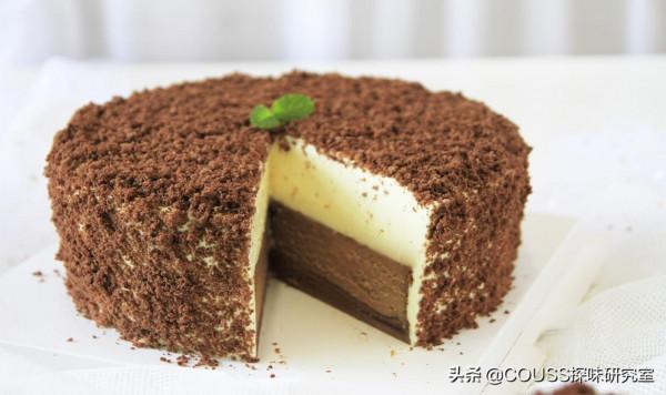配方公開！超濃郁的巧克力芝士蛋糕，一次三重口感