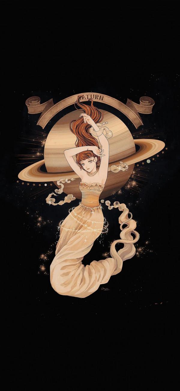 桌布｜行星女神像