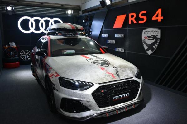 造型炸裂的高效能“瓦罐” 實拍奧迪RS4 MTM版
