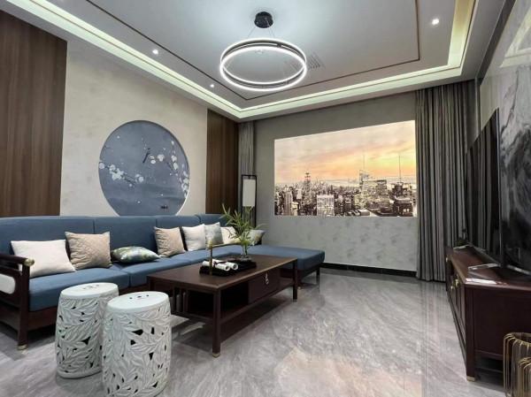 124㎡新中式三居室，享受自由慢生活