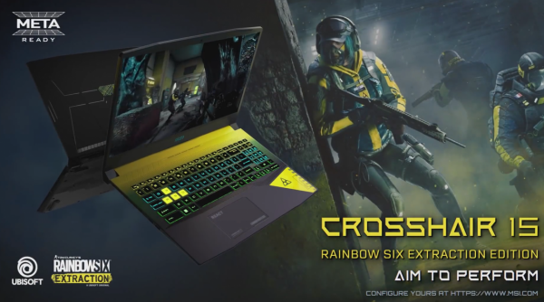 彩虹六號異種首發加入XGP，微星神槍手15推出聯名款