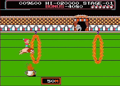 FC馬戲團，當年沒有打過第五關，多年後發現遊戲裡還有隱藏元素