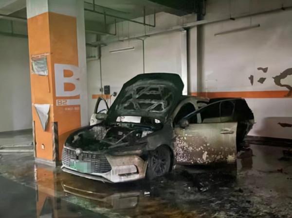 比亞迪秦Pro在地下車庫爆炸，官方回應：內部正在調查