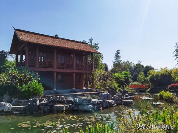 漢EV自駕廣西，園博園入口帶孩子玩遊樂園，我獨自一人逛景區