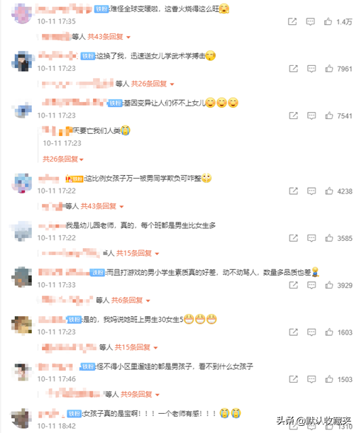 幼兒園、小學、中學“男多女少”成常態，我們的女孩去哪兒了？