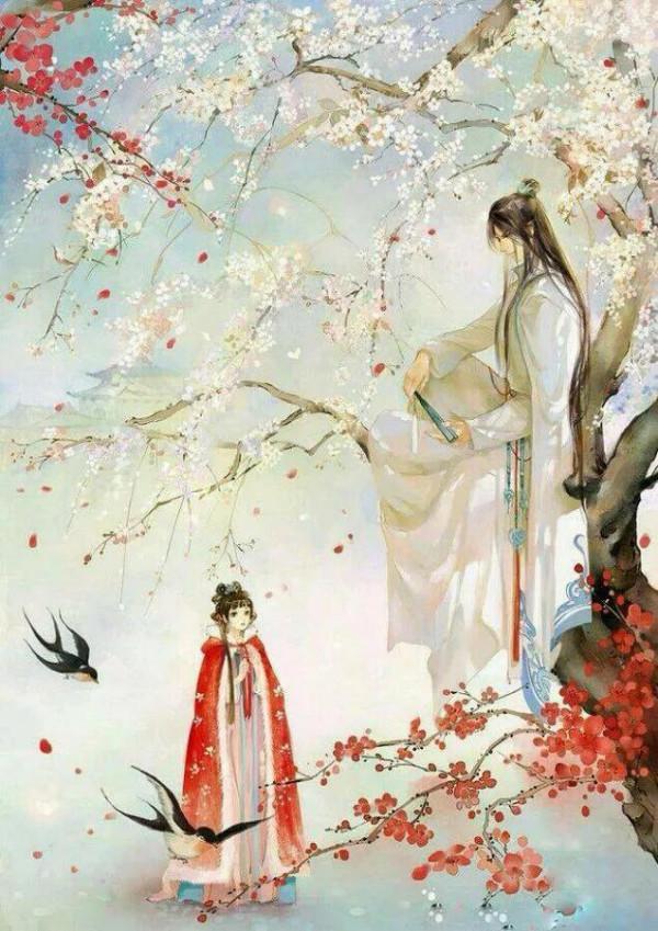 曾經滄海難為水，除卻巫山不是雲。100句有關描寫愛情的詩詞名句