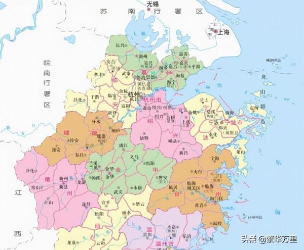 浙江省的區劃調整,11個地級市之一,嘉興市為何有7個區縣? 浙江省的區劃調整,11個地級市之一,嘉興市為何有7個區縣?