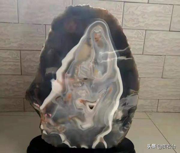 7600買了一塊瑪瑙切片,上面有個觀音送子圖 7600買了一塊瑪瑙切片,上面有個觀音送子圖