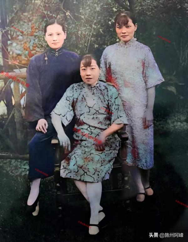 老照片：60年代在沿海地區抓捕的特務，宋氏三姐妹的罕見合照