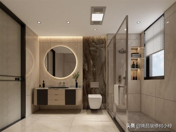 新力琥珀園220㎡複式樓現代輕奢，巖板+護牆板，這才叫真正的高階