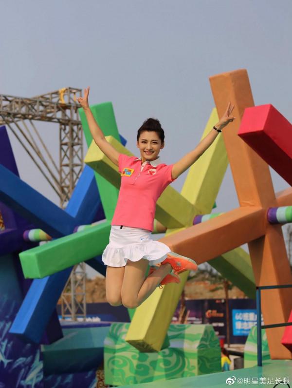 馬瀅 安徽衛視主持人 ​​​綜藝現場照