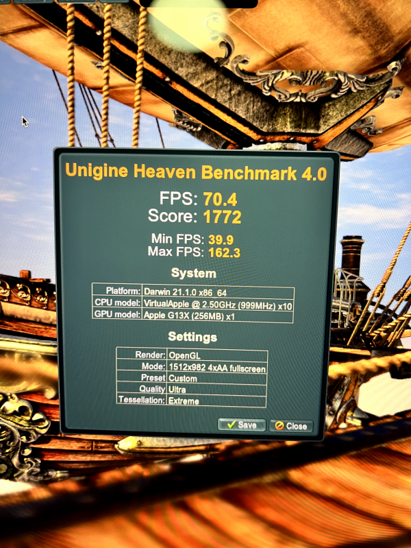 14寸定製小鋼炮詳測：M1 Max跑分及魔獸等測試